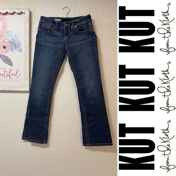 Kut Natalie  high rise bootcut jeans - Picture 1 of 10